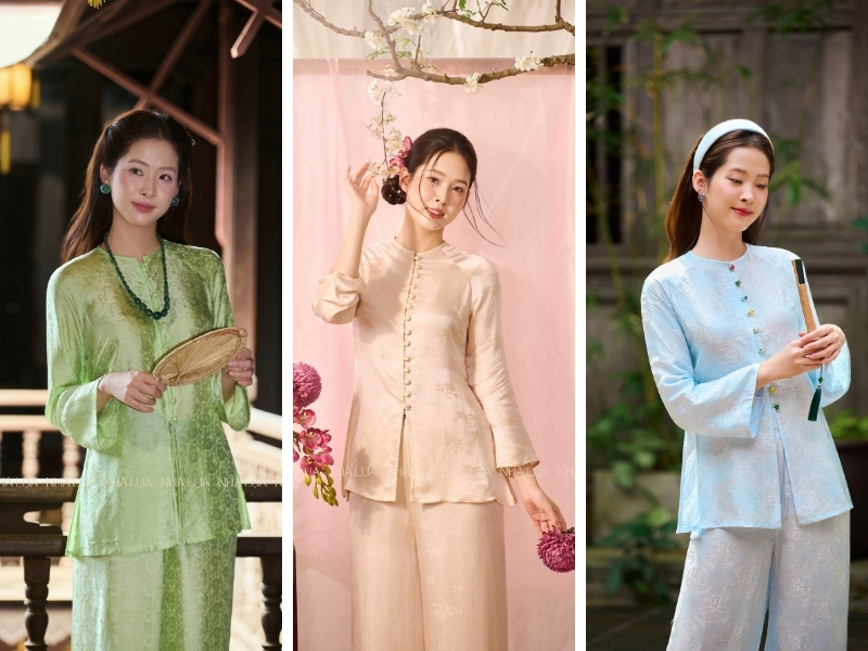 Pháp phục lụa tơ tằm nổi tiếng với độ nhẹ thoáng, mềm mại và dễ chịu 